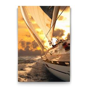 Tabloshop Okyanusta Yelkenli 40x60 cm Tablo
