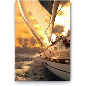 Tabloshop Okyanusta Yelkenli 40x60 cm Tablo