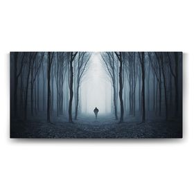 Tabloshop Ormanda Yalnızlık 160x80 cm Tablo