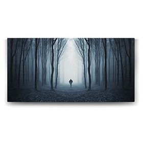 Tabloshop Ormanda Yalnızlık 160x80 cm Tablo
