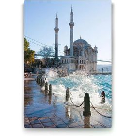 Tabloshop Ortaköy Camii Dalga 70x100 cm Tablo