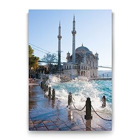 Tabloshop Ortaköy Camii Dalga 70x100 cm Tablo