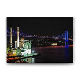 Tabloshop Ortaköy Camii Ve Köprü 45x30 cm Tablo