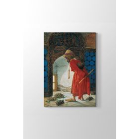 Tabloshop Osman Hamdi Bey Kaplumbağa Terbiyecisi 40x60 cm Tablo