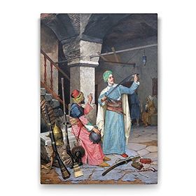 Tabloshop Osman Hamdi Bey Silah Taciri 50x75 cm Tablo