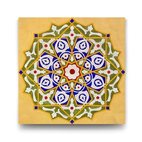 Tabloshop Osmanlı Motif 90x90 cm Tablo