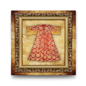 Tabloshop Osmanlı Padişah Kaftanı 40x40 cm Tablo