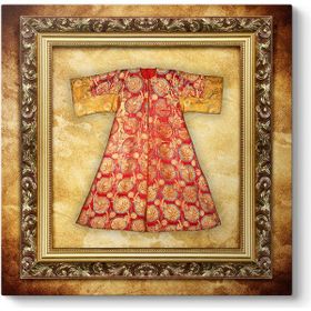 Tabloshop Osmanlı Padişah Kaftanı 40x40 cm Tablo
