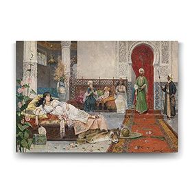 Tabloshop Osmanlı'da Harem 60x40 cm Tablo
