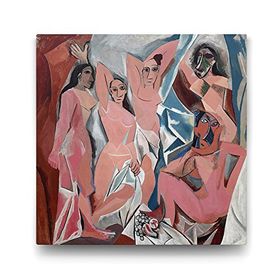 Tabloshop Pablo Picasso Avignonlu Kızlar 90x90 cm Tablo