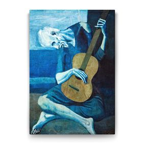 Tabloshop Pablo Picasso The Old Guitarist 50x75 cm Tablo