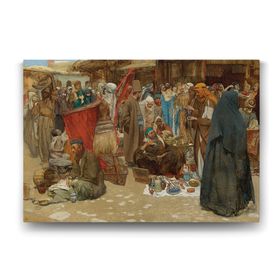 Tabloshop Padişah Karşılaması 75x50 cm Tablo