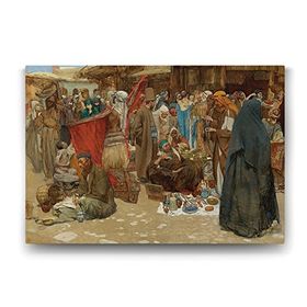 Tabloshop Padişah Karşılaması 75x50 cm Tablo