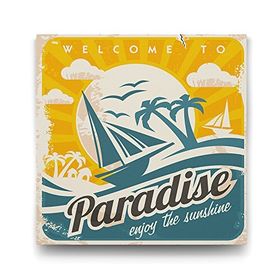 Tabloshop Paradise 70x70 cm Tablo