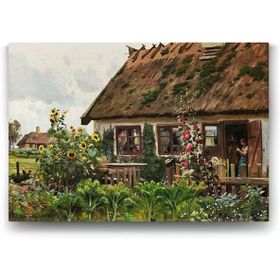 Tabloshop Peder Mork Monsted Sunset Over Water 100x70 cm Tablo