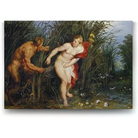 Tabloshop Peter Paul Rubens Pan and Syrinx 60x40 cm Tablo