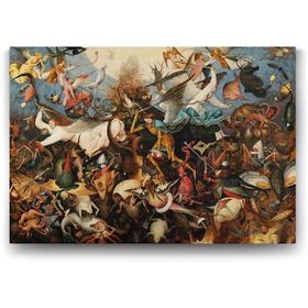 Tabloshop Pieter Brueghel The Fall of the Rebel Angels 45x30 cm Tablo
