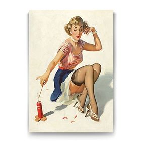Tabloshop Pin Up Dynamite 70x100 cm Tablo