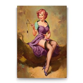 Tabloshop Pin Up Elvgren 40x60 cm Tablo