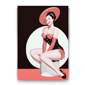 Tabloshop Pin Up Girl Retro 70x100 cm Tablo