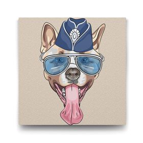 Tabloshop Pitbull Popart 70x70 cm Tablo