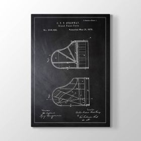 Tabloshop Piyano Patenti 80x125 cm Tablo