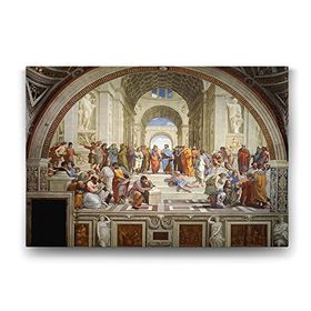 Tabloshop Raffaello Sanzio Atina Okulu 100x70 cm Tablo