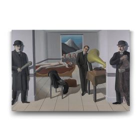 Tabloshop Rene Magritte The Menaced Assassin 125x80 cm Tablo