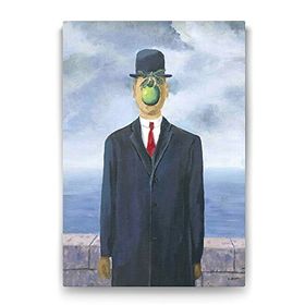 Tabloshop Rene Magritte The Son Of Man‏ 60x90 cm Tablo