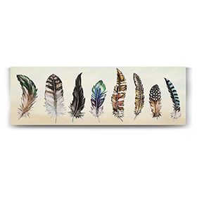Tabloshop Renkli Tüy Koleksiyonu 150x50 cm Tablo