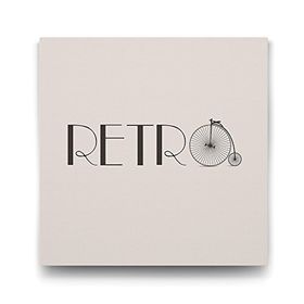 Tabloshop Retro Classic 70x70 cm Tablo