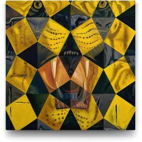 Tabloshop Salvador Dali Tiger 100x100 cm Tablo