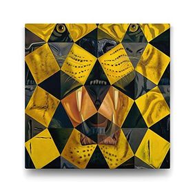 Tabloshop Salvador Dali Tiger 100x100 cm Tablo