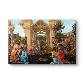Tabloshop Sandro Botticelli Adoration 75x50 cm Tablo