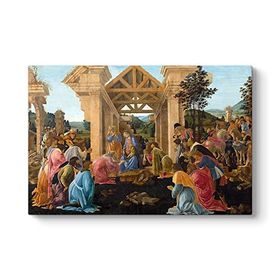 Tabloshop Sandro Botticelli Adoration 75x50 cm Tablo
