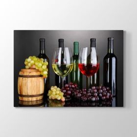 Tabloshop Şarap Kadehleri 140x100 cm Tablosu