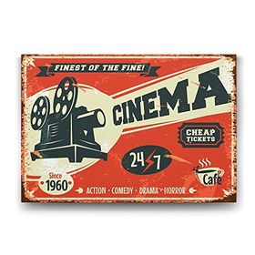 Tabloshop Sinema 125x80 cm Tablo