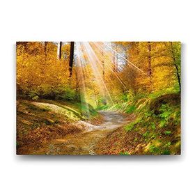 Tabloshop Sonbaharda Doğa 125x80 cm Tablo