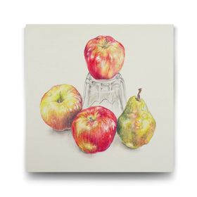 Tabloshop Suluboya Meyveler 60x60 cm Tablo