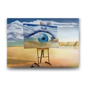 Tabloshop Sürreal Göz 75x50 cm Tablo