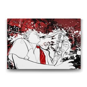 Tabloshop Takım Elbiseli Müzisyen 45x30 cm Tablo