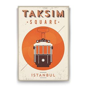 Tabloshop Taksim İstanbul 40x60 cm Tablo
