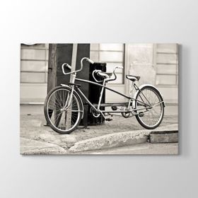 Tabloshop Tandem Bisiklet 75x50 cm Tablosu