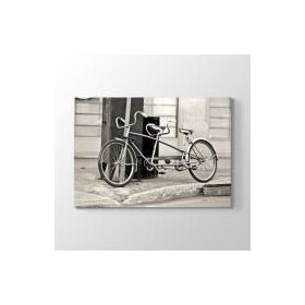 Tabloshop Tandem Bisiklet 75x50 cm Tablosu
