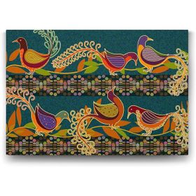 Tabloshop Tavus Kuşu Motif 140x100 cm Tablo