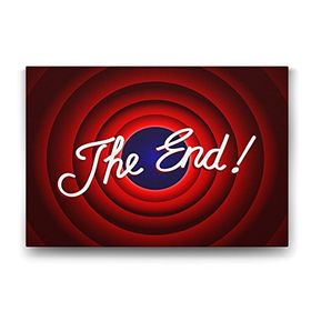 Tabloshop The End Film 45x30 cm Tablo