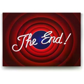 Tabloshop The End Film 75x50 cm Tablo