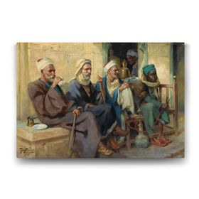 Tabloshop Tony Binder Kahve Zamanı 140x100 cm Tablo