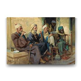 Tabloshop Tony Binder Kahve Zamanı 90x60 cm Tablo