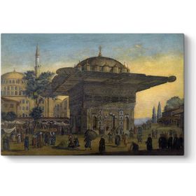 Tabloshop Tophane Çeşmesi 75x50 cm Tablo